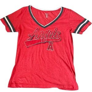 5th & Ocean Red Short Sleeve Tee